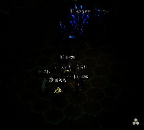 地下城堡4耀月荒冢内圈区域界面展示，展示战马与任务提示