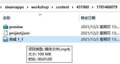 数字文件夹内壁纸文件的展示，显示壁纸图片的实际存储格式