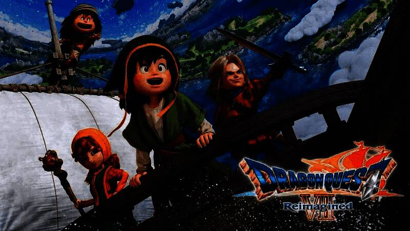 《勇者斗恶龙7：Reimagined》官网公布的平台适配信息界面，展示Switch与Switch 2双版本并列