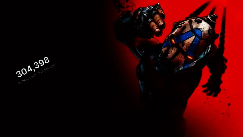 《无主之地4》UI界面与性能分析对比图，展示帧率波动与硬件负载情况