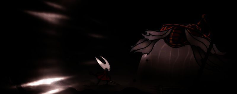 空洞骑士丝之歌中散茧魂渊战斗场景，角色与巨型茧状BOSS激烈对抗