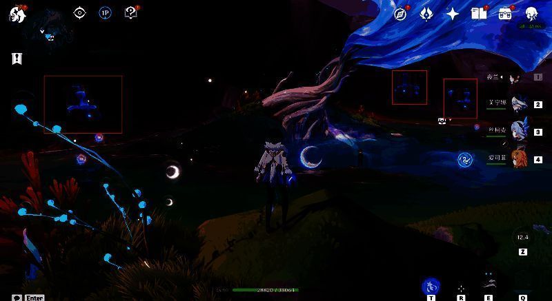 影月任务链进行中场景