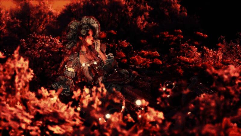 家园最终布局俯视图，功能区划分清晰，植被茂盛，动物悠闲漫步