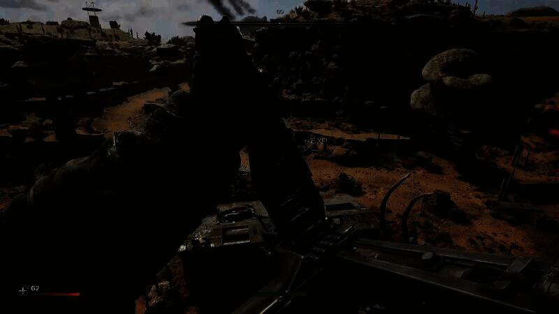 近身格斗场景，一名玩家用战术匕首制服对手，动作捕捉细腻逼真