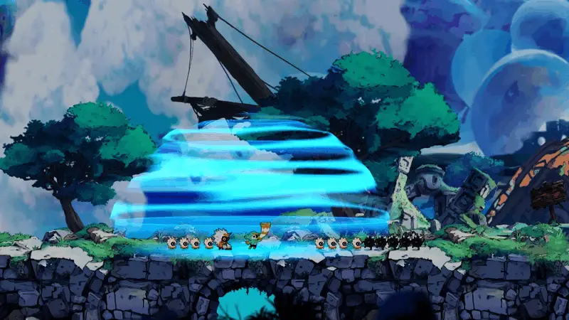 技能特效展示 SUPER FEVER 技能在战斗中的华丽表现