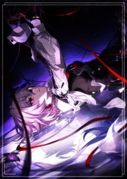 光锥‘让告别，更美一些’的游戏内图鉴界面，显示其属性加成与技能描述，整体风格偏暗色调，带有花瓣飘落特效