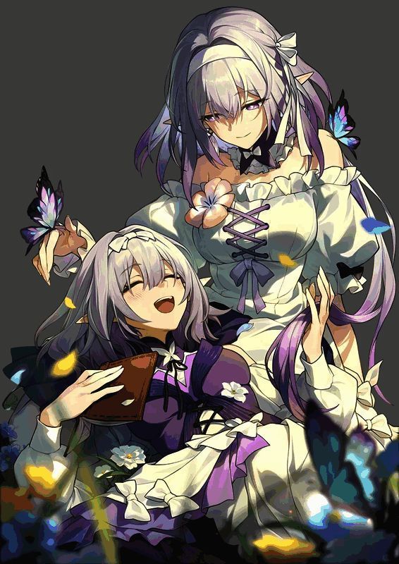 光锥‘花儿不会忘记’的展示图，画面中绽放着绚烂花朵，象征暴击伤害的爆发特性，适用于高频率终结技输出角色