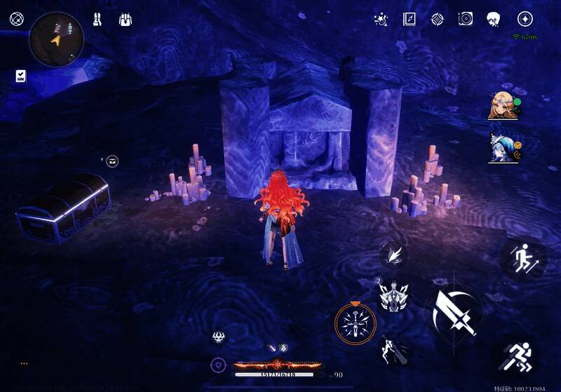 第二神龛位置展示，场景开阔，神龛位于中央位置