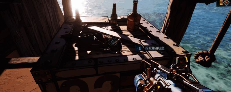 秘藏钥匙碎片在海岸骨境地图上的具体分布点，玩家正在收集碎片