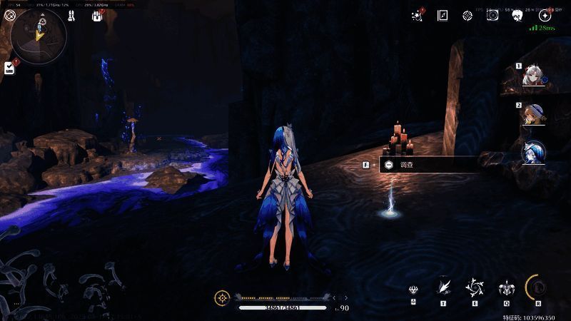 点位⑫迷雾森林中心石阵，多块立石环绕核心石龛