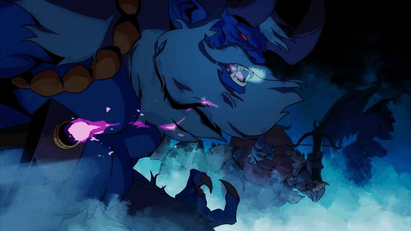 女神墨提斯登场画面，身披银甲，眼神锐利，背景为神殿浮空结构