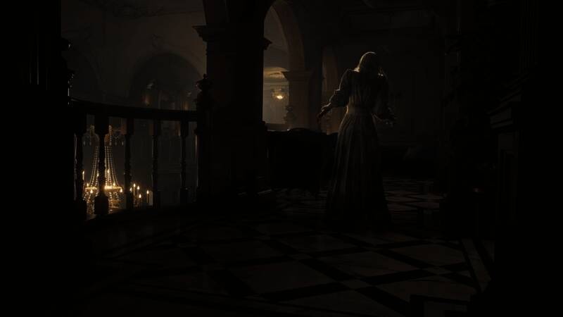 近距离展示变异体面部特写，骨骼外露且肌肉扭曲，极具视觉冲击