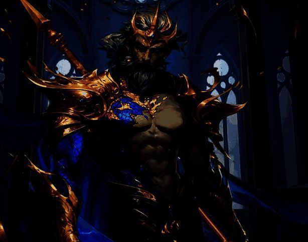 三位可替换神明波塞冬、赫卡忒、倪克斯的角色头像拼图，标注各自定位：输出、副核、控场