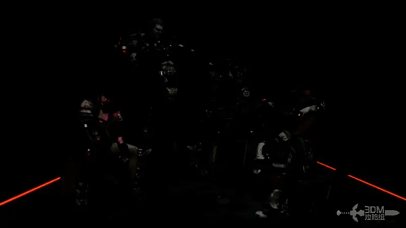 技能演示动画中的动态战斗镜头，展现不同角色释放技能特效