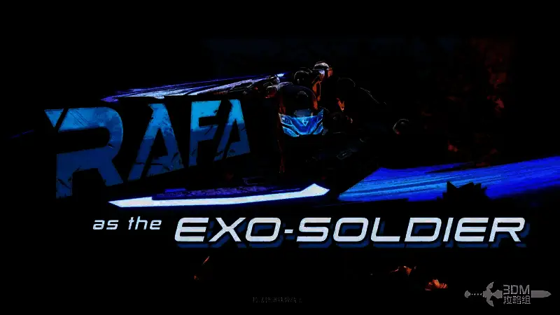 拉法使用长矛臂炮发射蓝色能量光束击穿敌方飞行单位