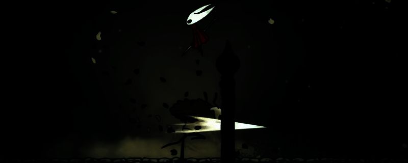 圣所守卫者赛斯在空中跃起准备发动大范围爆炸攻击的瞬间，地面裂痕扩散，气氛紧张