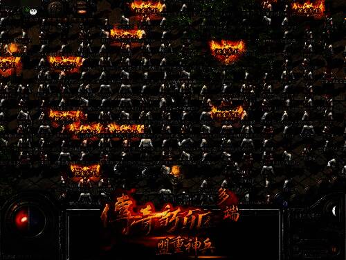 老玩家们在游戏中合影留念，角色头顶‘青春不散’‘兄弟再聚’等气泡对话