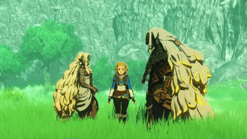 王后索尼娅施展古老魔法阵，蓝色能量波纹扩散，周围士兵受到增益效果