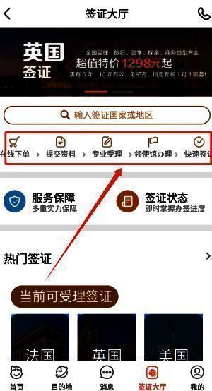 签证顾问在线审核材料界面，显示批注与修改建议