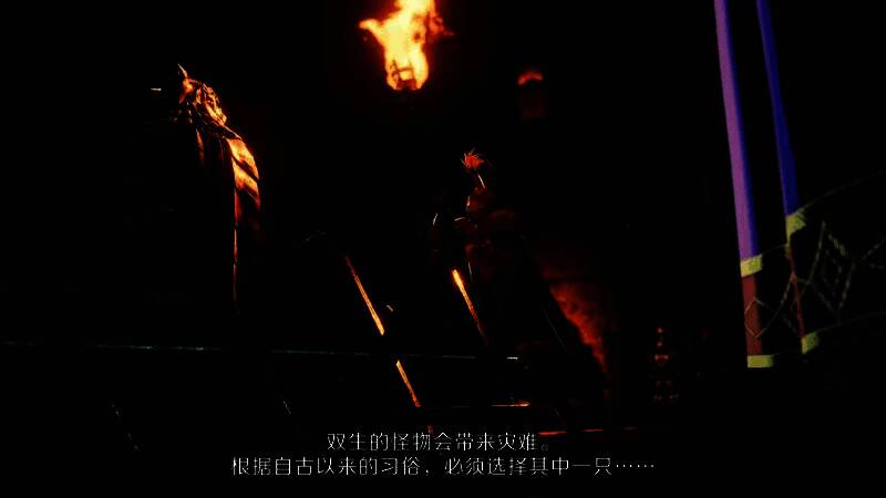 苍鳞双龙同框亮相，一蓝一红，鳞片泛着神秘光芒，眼神充满威慑力