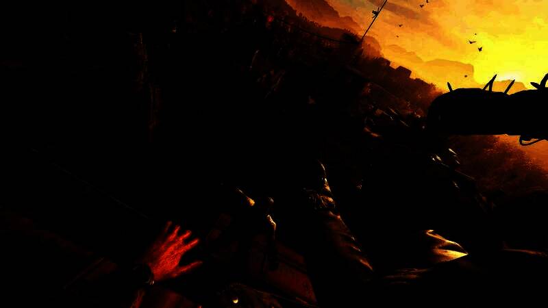 游戏实机画面截图，主角在夜晚森林中与巨型变异敌人激烈搏斗，周围电光闪烁，氛围紧张压抑