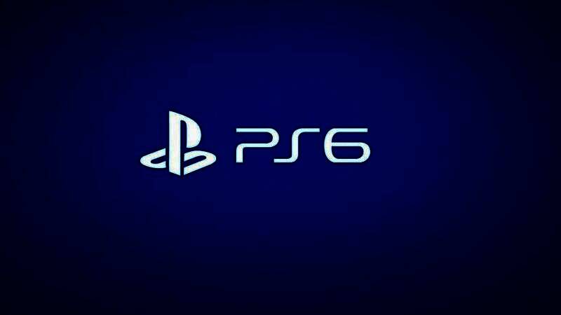 概念图展示PlayStation 6主机外观设想，线条硬朗，带有RGB灯效和散热孔设计