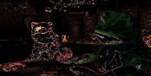 游戏角色被‘嘭嘭弹’击中后满脸乌黑，夸张扭动身体跳舞