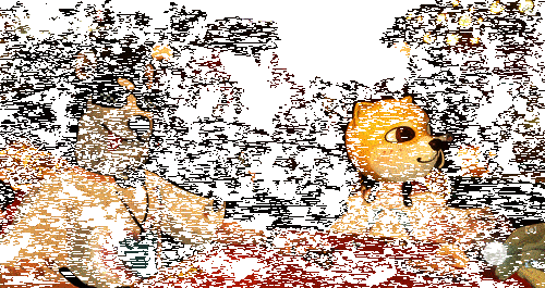 玩家在游戏中使用面部捕捉功能，角色同步做出挑眉冷笑的表情