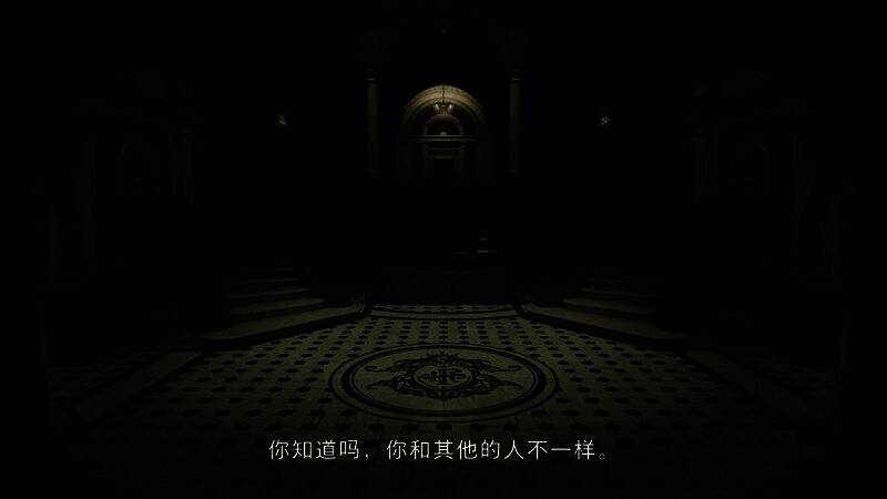 解谜机关特写，玩家需旋转齿轮使图案对齐才能开门