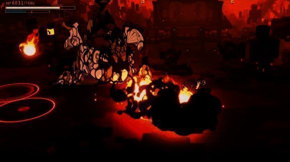 夙璃在复杂地形中灵活走位，连续释放技能打击多个目标，画面充满动态战斗感