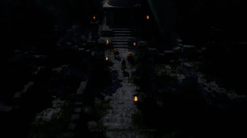 城镇探索画面，NPC互动界面清晰可见，街道布景充满日式奇幻风格