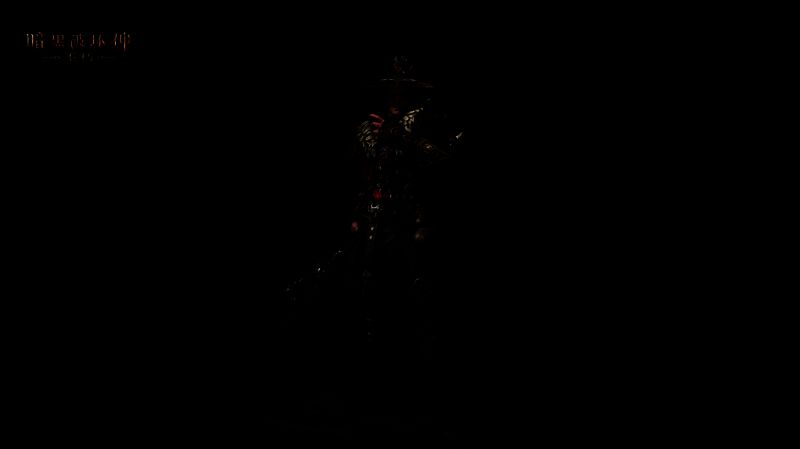 法师职业展示【侠影之锋】时装背面设计，披风随风扬起，背部绣有太极图案，展现动静相生的武学哲思