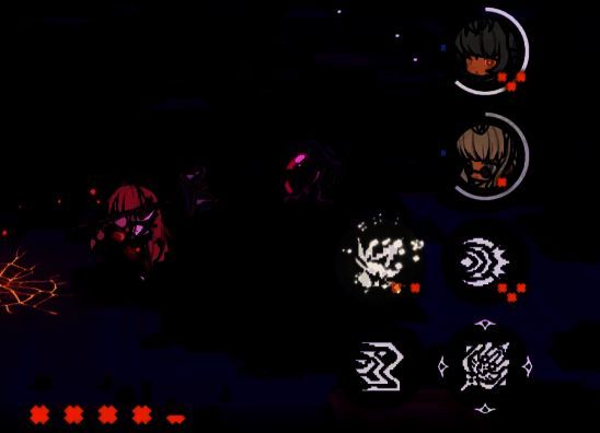 三名角色并列站位，下方有切换按钮高亮提示，连携技能图标发光，准备释放