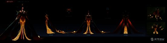 武则天手持权杖站立于牡丹花海之上，背后巨大的凤凰幻影展翅欲飞，画面极具史诗感