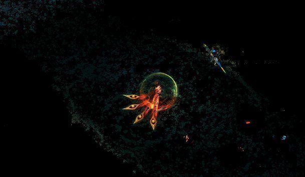 武则天施展‘凤焰灼心’技能，连续喷射出数道凤凰火焰，敌人被击退并陷入燃烧状态