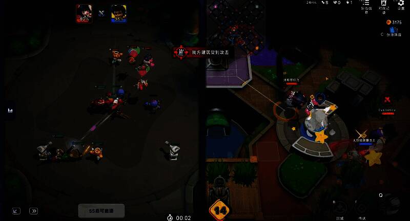 团战激烈进行中，多个角色释放技能特效交织，战场光影炫酷