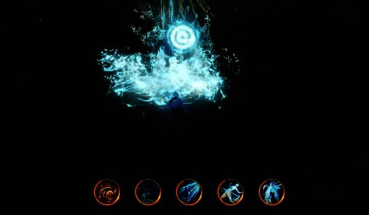 两名不同造型的法师职业对比图，分别代表输出型与辅助型外观设计