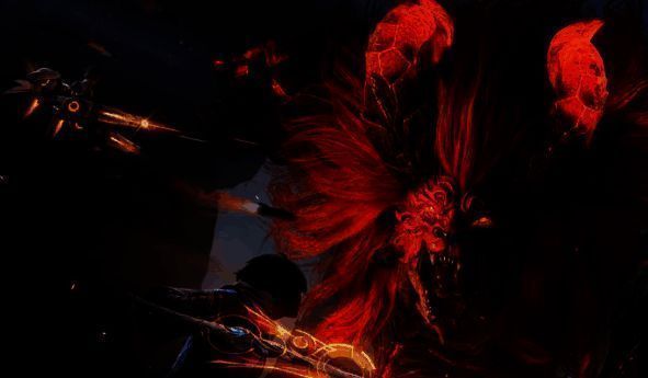 曜站在悬崖边缘迎风而立，阳光洒落肩头，眼神坚定望向远方的城市轮廓