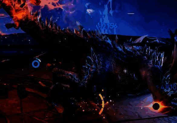 曜在战斗中幻化出双刃形态，快速旋转攻击周围多个敌人，技能特效绚丽夺目