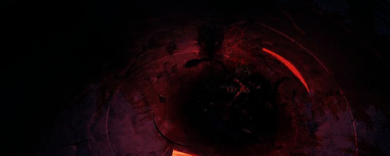 《泰坦之旅2》游戏中毒贼流角色施展技能瞬间，绿色毒雾弥漫四周，敌人被剧毒侵蚀倒地