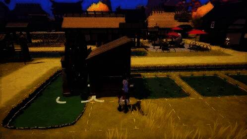 战斗场景中主角挥剑起舞，剑气与音波交织，对周围魔物造成范围伤害