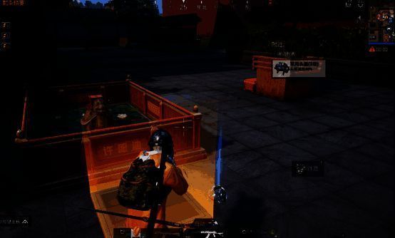 玩家向财神像鞠躬，金色光效从小财神手中洒落，生成‘大吉大利签’道具