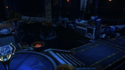 动态演示：同一地点在‘过去’与‘现在’状态间切换，建筑从完整变为废墟，环境光影随之变化