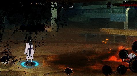 大蛇丸与猿飞日斩联手发动火龙卷攻击，火焰与手里剑交织成毁灭风暴