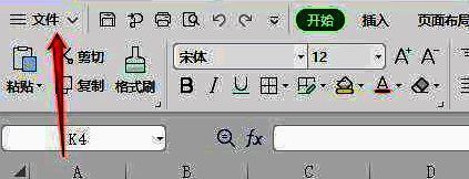 WPS软件界面，左上角清晰显示‘文件’按钮，鼠标指针正悬停在该选项上