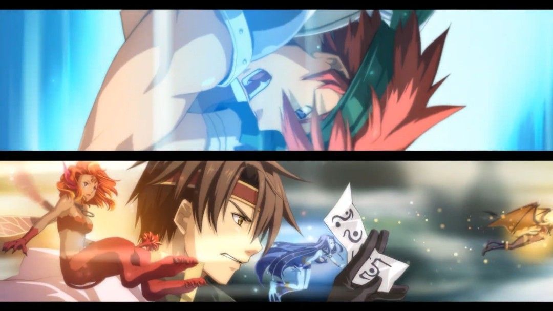 战斗实机画面截图，显示高速移动中的角色释放连续斩击，技能特效绚丽