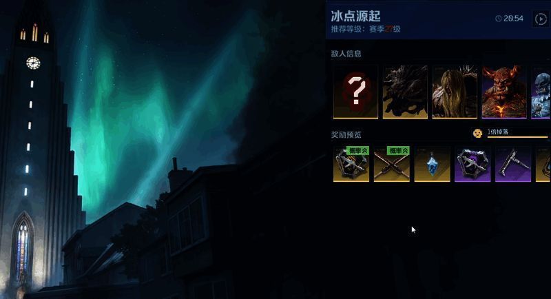 玩家驾驶战车在废墟街道疾驰，车身带有明显战斗损伤痕迹，炮台正在对空中无人机开火