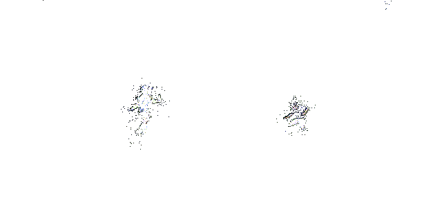 普攻连段动图：雏田连续掌击敌人，最后一击使其倒地