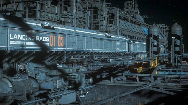 狭窄的‘盘管’隧道内部，角色手持武器缓缓前行，四周布满高温蒸汽管道