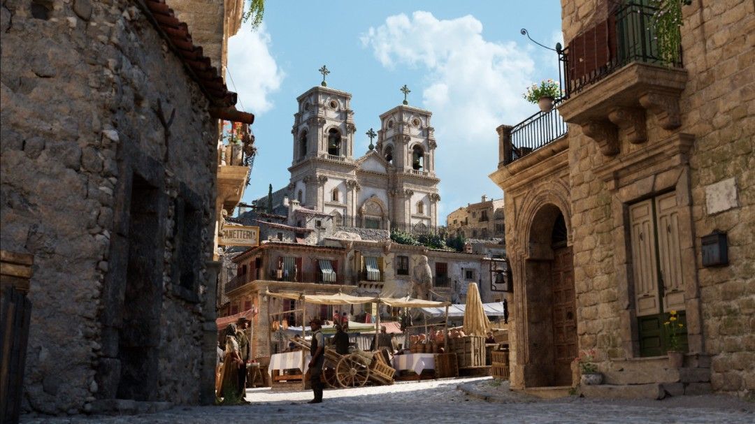 战斗过程中红色闪光特效覆盖画面，提示玩家即将迎来无法格挡的重击